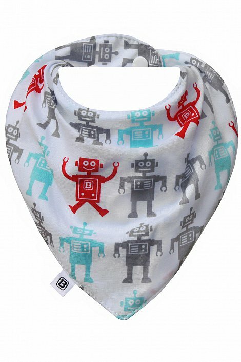 Bandana Bib - Robots